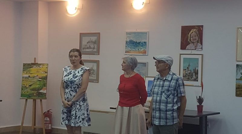 Vernisaj al expoziției de pictură „Decupaje dobrogene”, a Careului Artelor „Amfora” Constanța, la Muzeul Național al Marinei Române