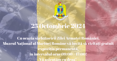 25 Octombrie 2024 – Ziua Armatei României